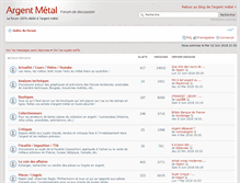 Tablet Screenshot of forum.argentmetal.com